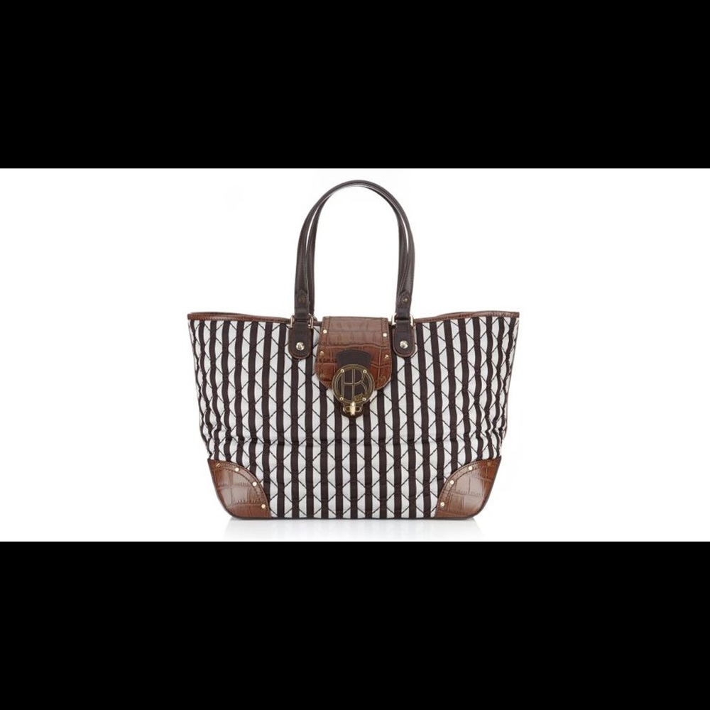 RARE and UNIQUE Henri Bendel Quilted Tote Bag